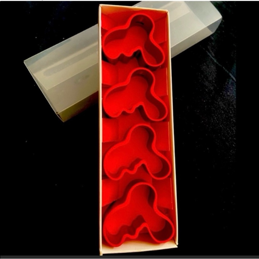 Iittala Alvar Aalto Red Cookie Cutters